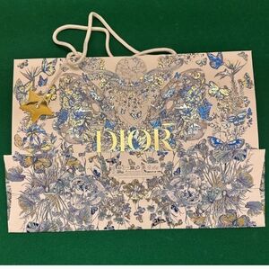 Christian Dior Butterfly Around the World Limited Edition Luxury Shopping Bag